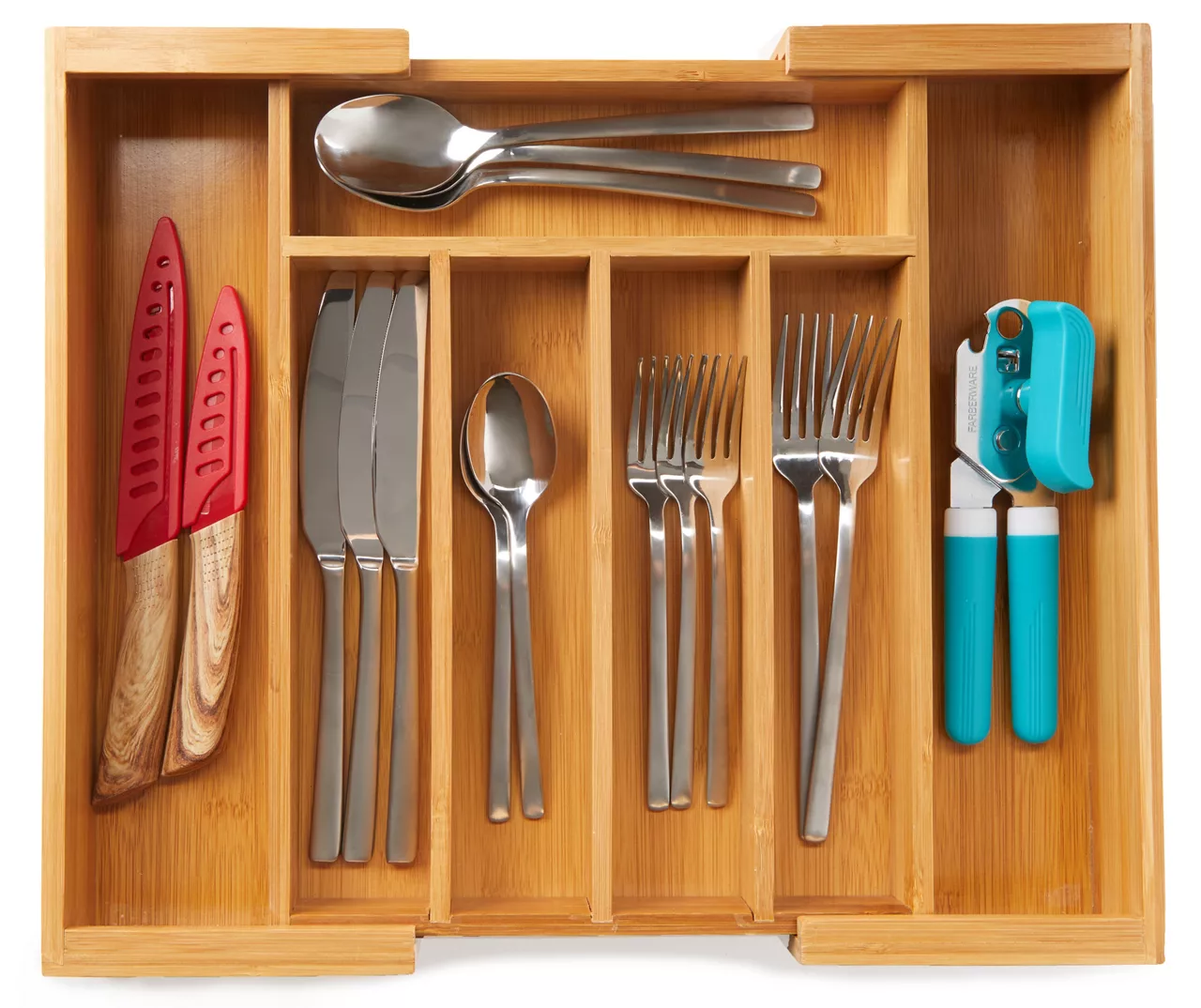 Expandable Flatware Tray 1 Expandable Flatware Tray