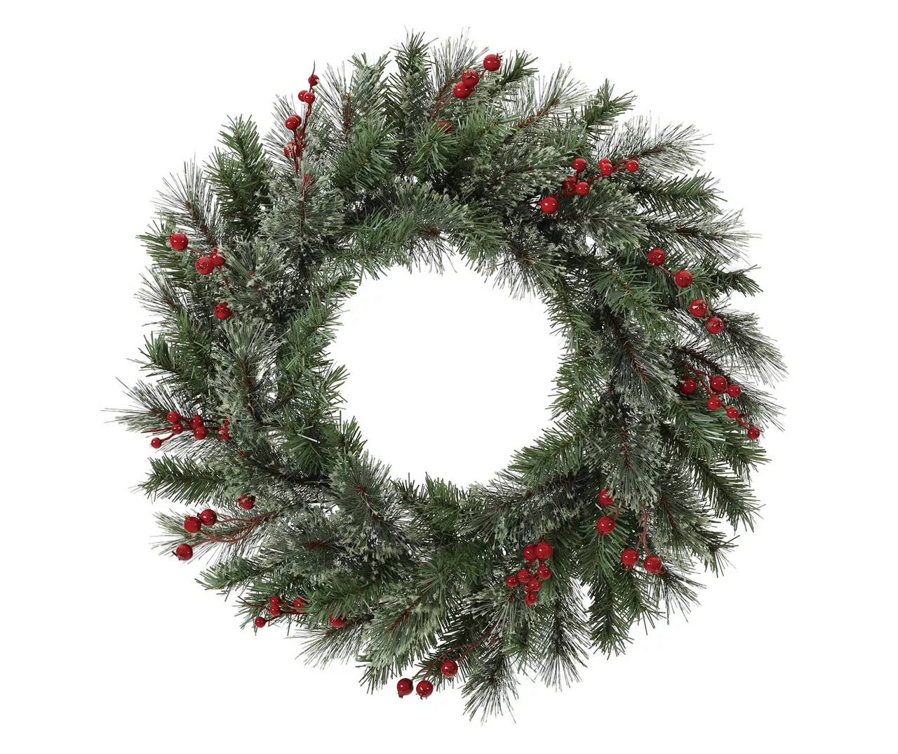 24" Cashmere Pine & Berry Wreath 1 24" Cashmere Pine & Berry Wreath