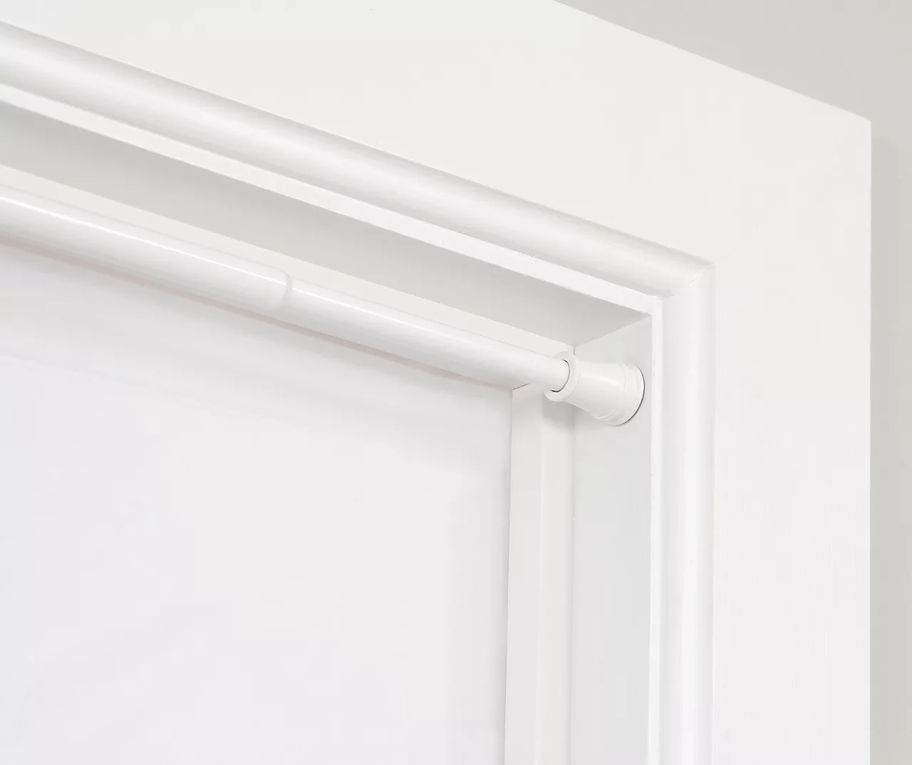 Rogers White 5/8" Adjustable Cam Lock Tension Rod, (48" - 84") 2 Rogers White 5/8" Adjustable Cam Lock Tension Rod, (48" - 84") - Image 2