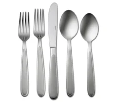 Jordan Stainless Steel 20-Piece Flatware Set