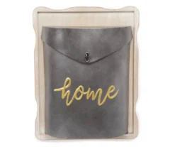 "Home" Mailbox Wall Plaque