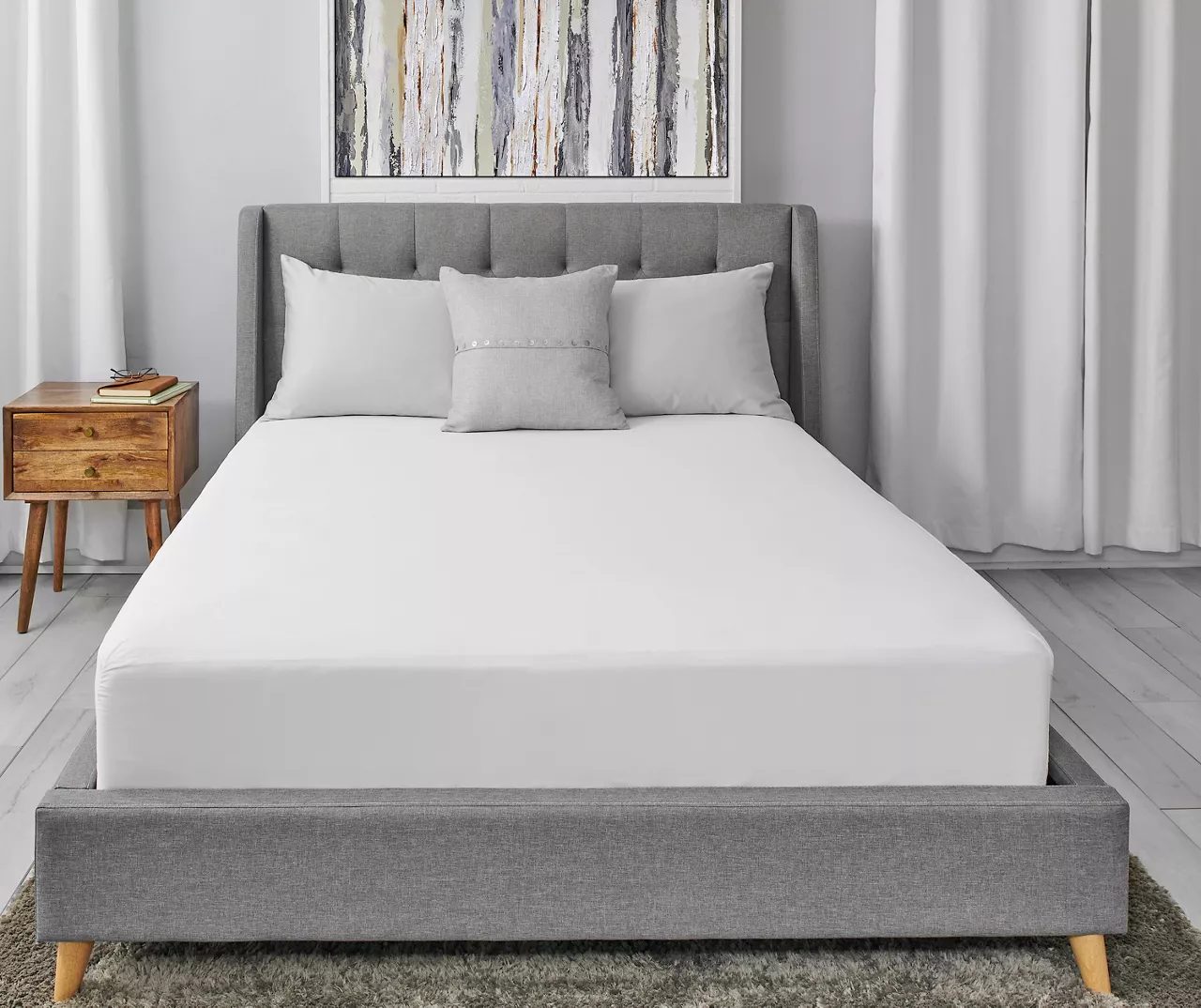 Luxury Knit Queen Mattress Protector 5 Luxury Knit Queen Mattress Protector - Image 5