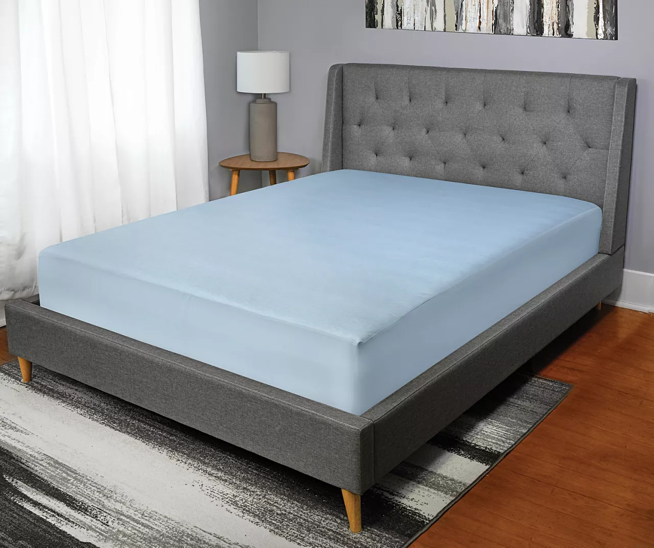 Cool Touch King Fitted Mattress Protector 2 Cool Touch King Fitted Mattress Protector - Image 2