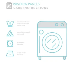 Evelyn Medallion Room-Darkening Rod Pocket Curtain Panel Pair -Home Decor Store 810468105 4