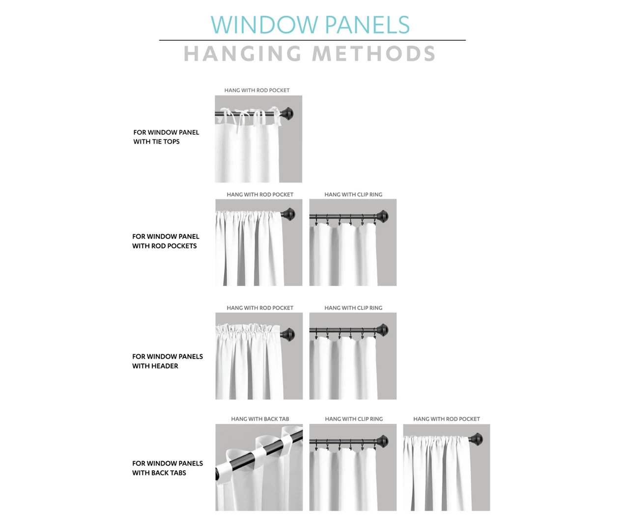 Feather Arrow Geo White & Black Room-Darkening Grommet Curtain Panel Pair, (84") 5 Feather Arrow Geo White & Black Room-Darkening Grommet Curtain Panel Pair, (84") - Image 5