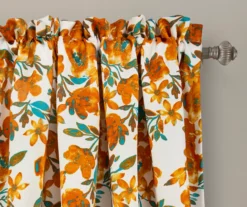 Tanisha Floral Room-Darkening Rod Pocket Curtain Panel Pair, (84") -Home Decor Store 810468289 1
