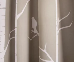 Bird On The Tree Room-Darkening Rod Pocket Curtain Panel Pair -Home Decor Store 810468361 2 1