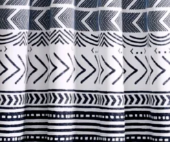 Hygge Geo Room-Darkening Grommet Curtain Panel Pair, (84") -Home Decor Store 810468375 2