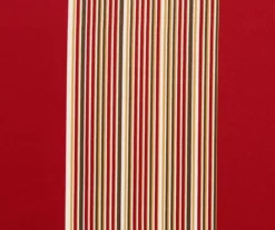 Julia Stripe Red Room-Darkening Back Tab Curtain Panel Pair, (84") 12 Julia Stripe Red Room-Darkening Back Tab Curtain Panel Pair, (84") -Home Decor Store 810468378 4