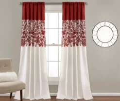 Estate Garden Room-Darkening Rod Pocket Curtain Panel Pair -Home Decor Store 810468436