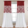 Estate Garden Room-Darkening Rod Pocket Curtain Panel Pair