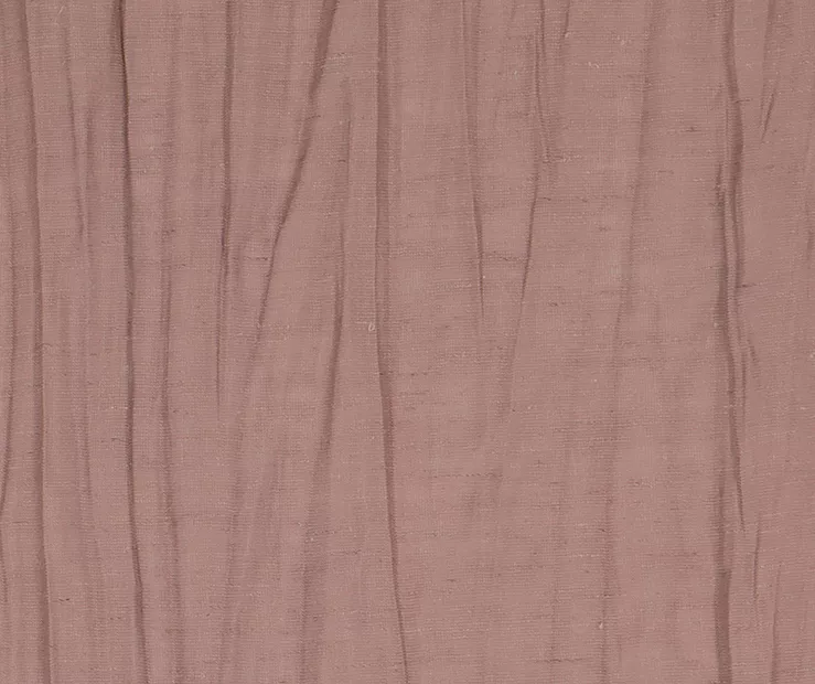 Priya Dark Rose Semi-Sheer Tab Top Curtain Panel, (95") 3 Priya Dark Rose Semi-Sheer Tab Top Curtain Panel, (95") - Image 3