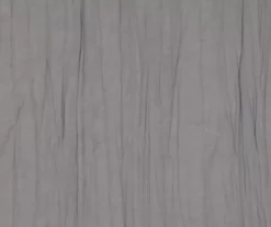 Priya Gray Semi-Sheer Tab Top Curtain Panel, (95") -Home Decor Store 810474123 3