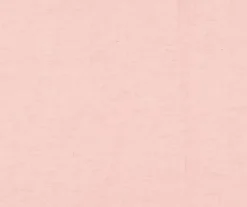 Priya Pink Semi-Sheer Tab Top Curtain Panel, (84") -Home Decor Store 810474125 3