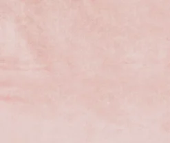 Harper Blush Velvet Blackout Rod Pocket Curtain Panel, (108") -Home Decor Store 810474949 5