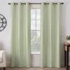 Gabriella Sage Blackout Grommet Curtain Panel, (95")