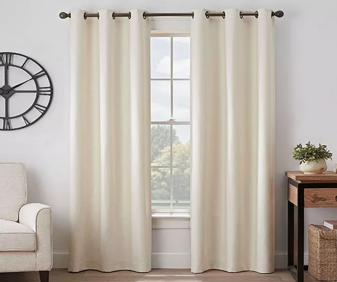 Eclipse Gabriella Blackout Grommet Curtain Panel 8 Eclipse Gabriella Blackout Grommet Curtain Panel - Image 8