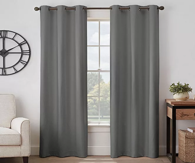 Eclipse Gabriella Blackout Grommet Curtain Panel 20 Eclipse Gabriella Blackout Grommet Curtain Panel - Image 20