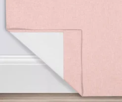 Gabriella Blush Blackout Grommet Curtain Panel, (84") -Home Decor Store 810475136 3