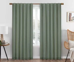 Eclipse Nora Blackout Rod Pocket Curtain Panel -Home Decor Store 810475190 1