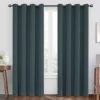 Round & Round Forest Blackout Grommet Curtain Panel, (95")