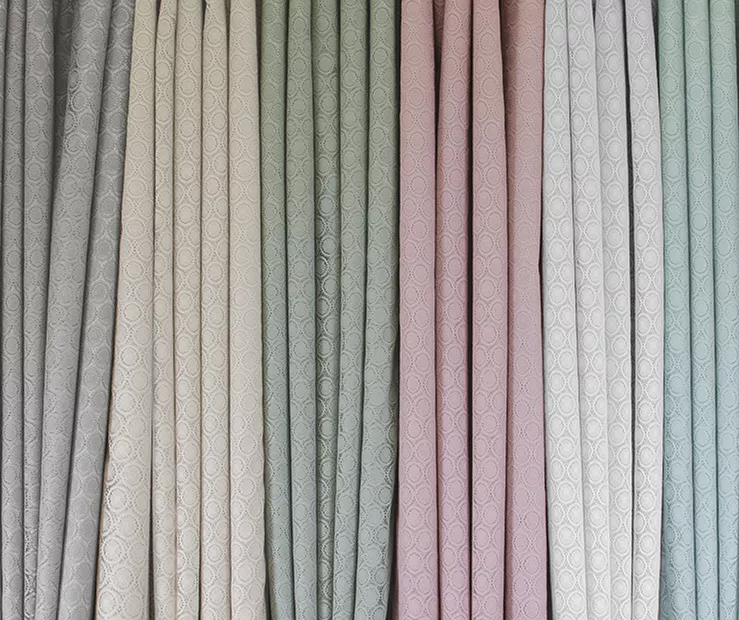 Nora Crochet White Blackout Rod Pocket Curtain Panel, (84") 7 Nora Crochet White Blackout Rod Pocket Curtain Panel, (84") - Image 7