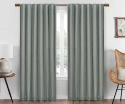 Eclipse Nora Crochet Blackout Rod Pocket Curtain Panel -Home Decor Store 810475322 1