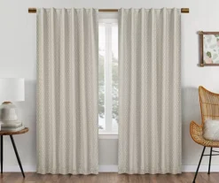 Eclipse Nora Crochet Blackout Rod Pocket Curtain Panel -Home Decor Store 810475344 1