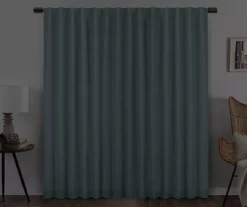 Nora Spa Blackout Rod Pocket Curtain Panel, (63") -Home Decor Store 810475418 6