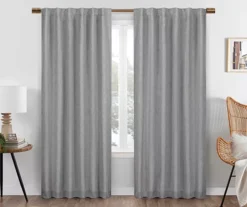 Eclipse Nora Blackout Rod Pocket Curtain Panel -Home Decor Store 810475419 1