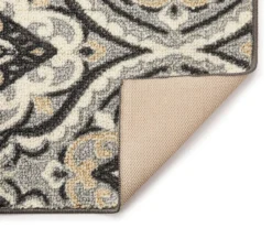 Gray Medallion Accent Rug, (30" X 46") 5 Gray Medallion Accent Rug, (30" X 46") -Home Decor Store 810478198 810478199 810478200 3