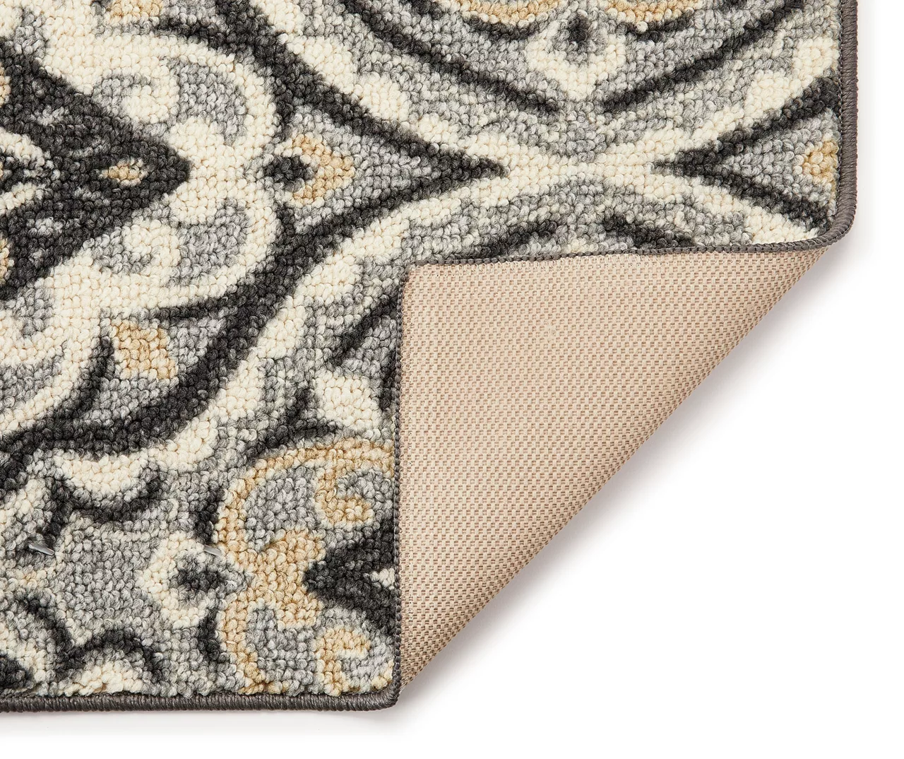 Gray Medallion Accent Rug, (30" X 46") 3 Gray Medallion Accent Rug, (30" X 46") - Image 3