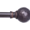 Hailey Oil Rubbed Bronze 1" Curtain Rod, (42"-120")