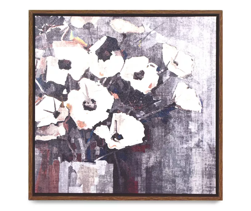 Flower Pot Framed Canvas 1 Flower Pot Framed Canvas