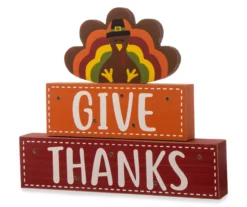"Give Thanks" LED Block Tabletop Decor 5 "Give Thanks" LED Block Tabletop Decor -Home Decor Store 810491539 1