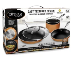 Nonstick Aluminum 5-Piece Cookware Set