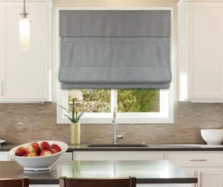Gray Blackout Cordless Roman Shade -Home Decor Store 810496620