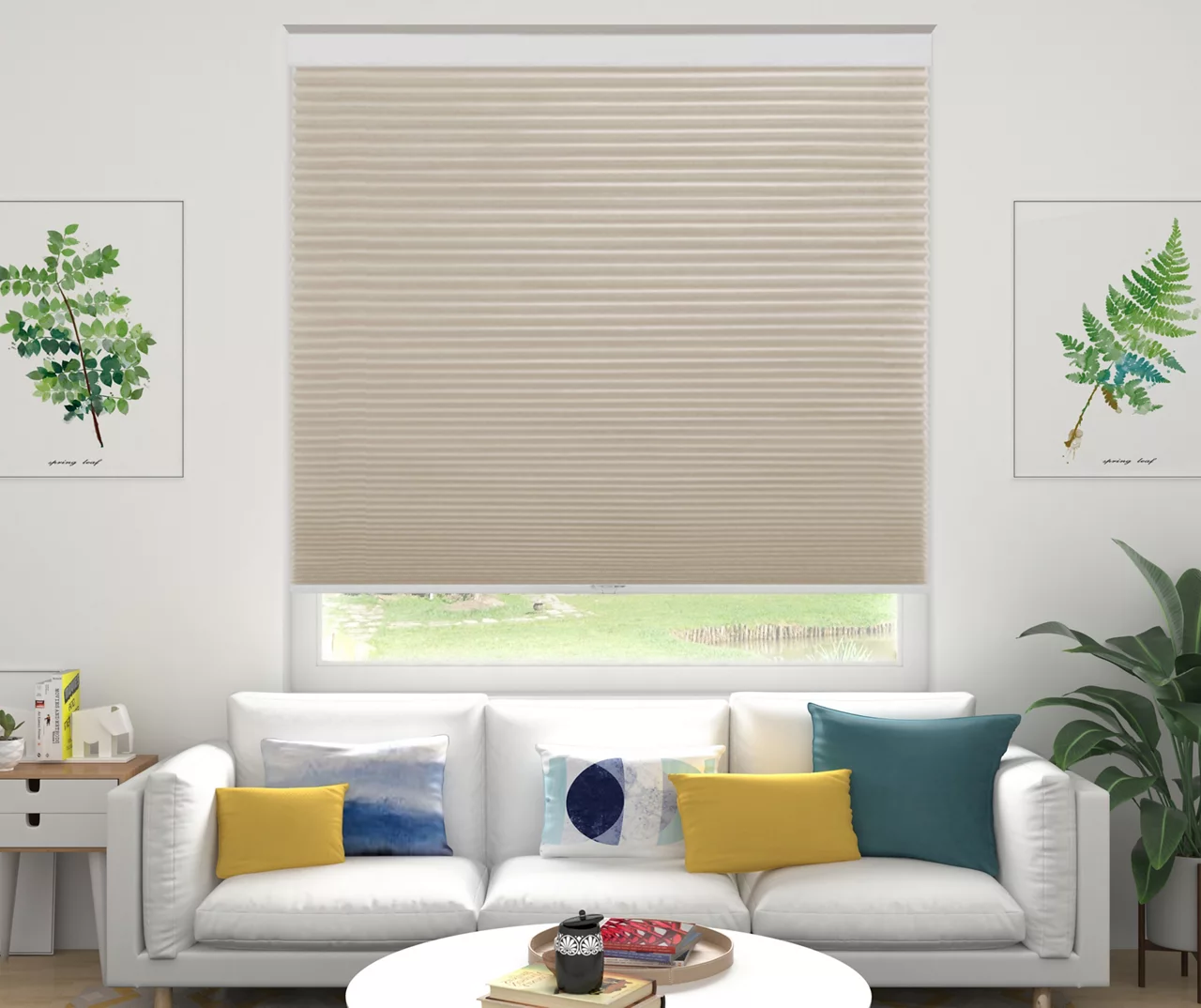 Chai Blackout Cordless Cellular Shade 1 Chai Blackout Cordless Cellular Shade