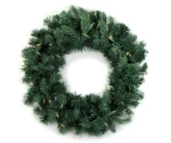 24" Washington Frasier Fir Light-Up Wreath