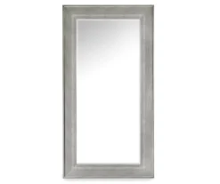 Leighton White Distressed Wall Mirror