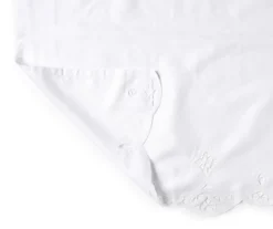 White Lily Valance & Tier 3-Piece Curtain Set -Home Decor Store 810511105 2