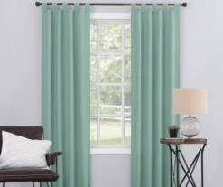 Broyhill Durham Semi-Sheer Textured Tab Top Curtain Panel 37 Broyhill Durham Semi-Sheer Textured Tab Top Curtain Panel -Home Decor Store 810511393 3