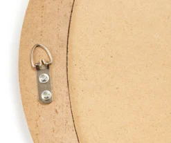 Brown Wooden Wall Mirror -Home Decor Store 810513688 3