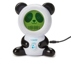 Sharp Panda Time To Wake Alarm Clock