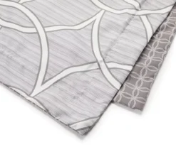 Gray Geo Full 14-Piece Reversible Comforter Set -Home Decor Store 810515867 2