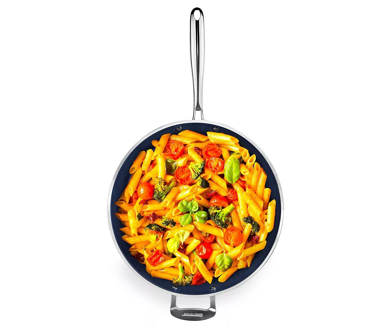 Blue Granitestone Diamond 14" Frying Pan 2 Blue Granitestone Diamond 14" Frying Pan - Image 2