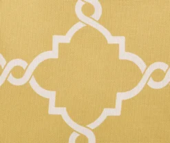 Sereno Fretwork Yellow Light-Filtering Grommet Curtain Panel, (63") 18 Sereno Fretwork Yellow Light-Filtering Grommet Curtain Panel, (63") -Home Decor Store 810518008 810518009 810518010 6 2