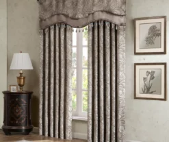 Valerie Beaded Rod Pocket Valance -Home Decor Store 810518036 5