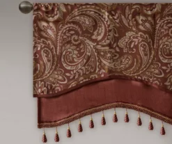 Valerie Beaded Rod Pocket Valance -Home Decor Store 810518037 2