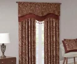 Valerie Beaded Rod Pocket Valance -Home Decor Store 810518037 5